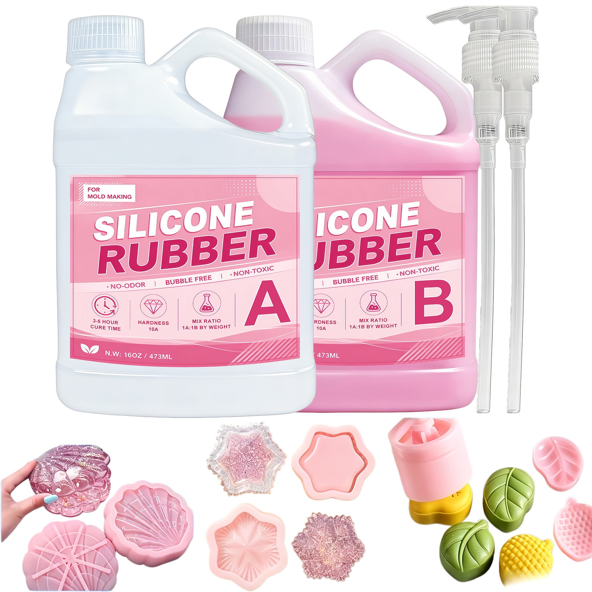 Soap Making Kit - Liquid Silicone Rubber-Performance Making Kit, Fast