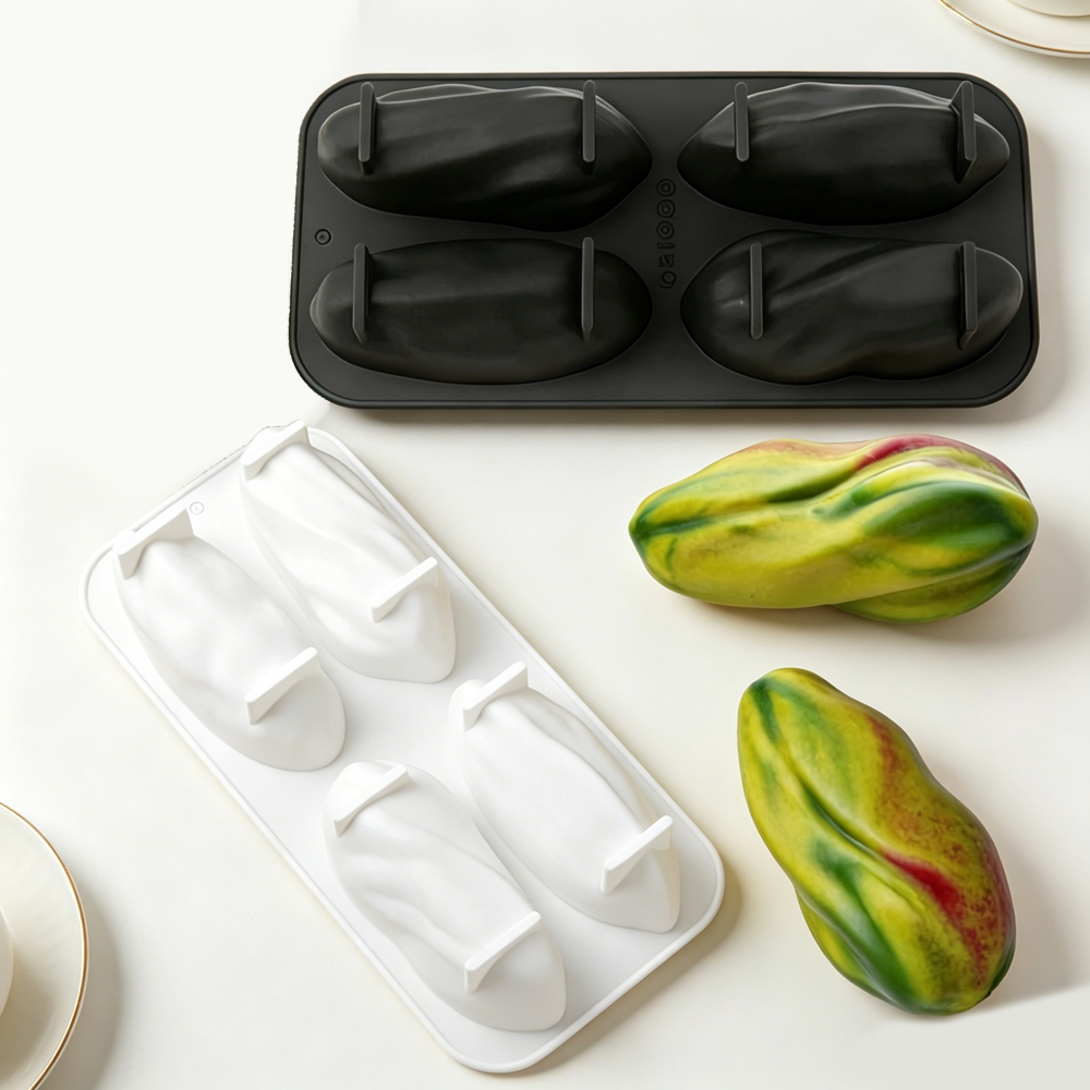 Soap Making Kit - 4 or 9-Cell Pistachio Design Silicone
