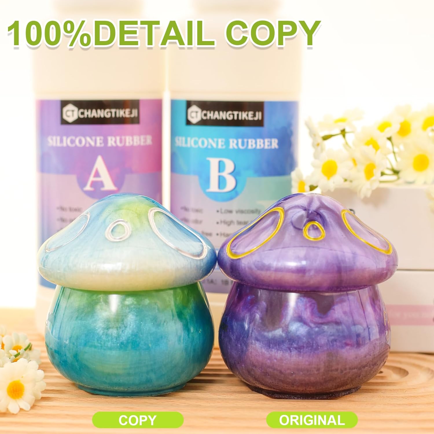 Silicone Mold Making Kit, 4LEl - Soap Making Kit 评论和价格