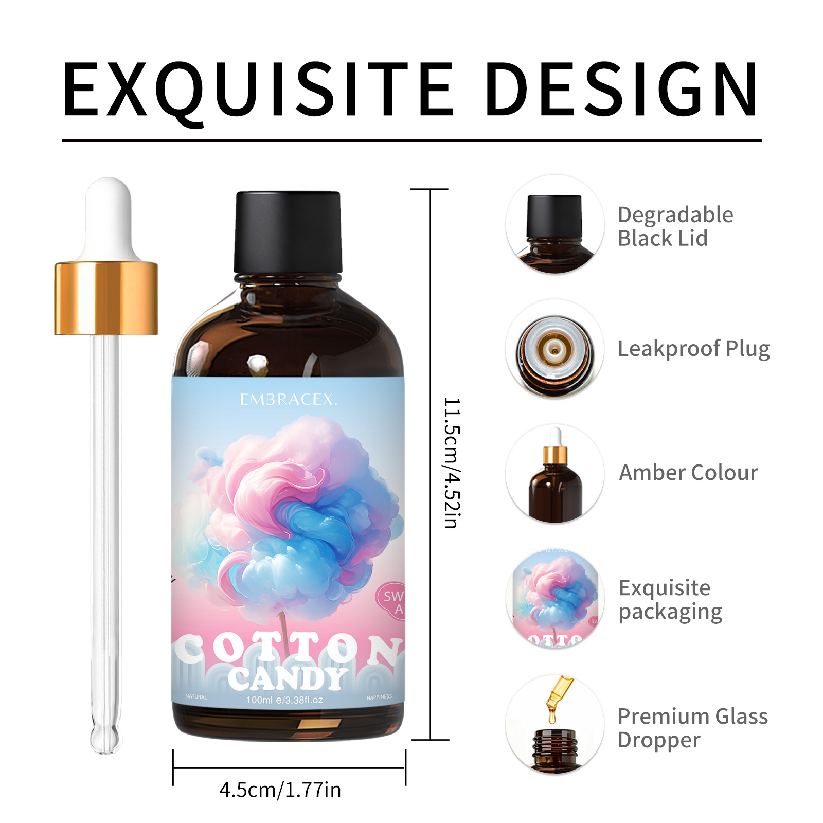 100ml Cotton Candy Essential O - Soap Making Scents 评论和价格