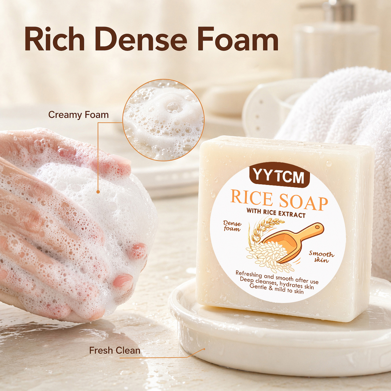 Yytcm Rice Essence Soap Mild M - Soap Making Oils 评论和价格