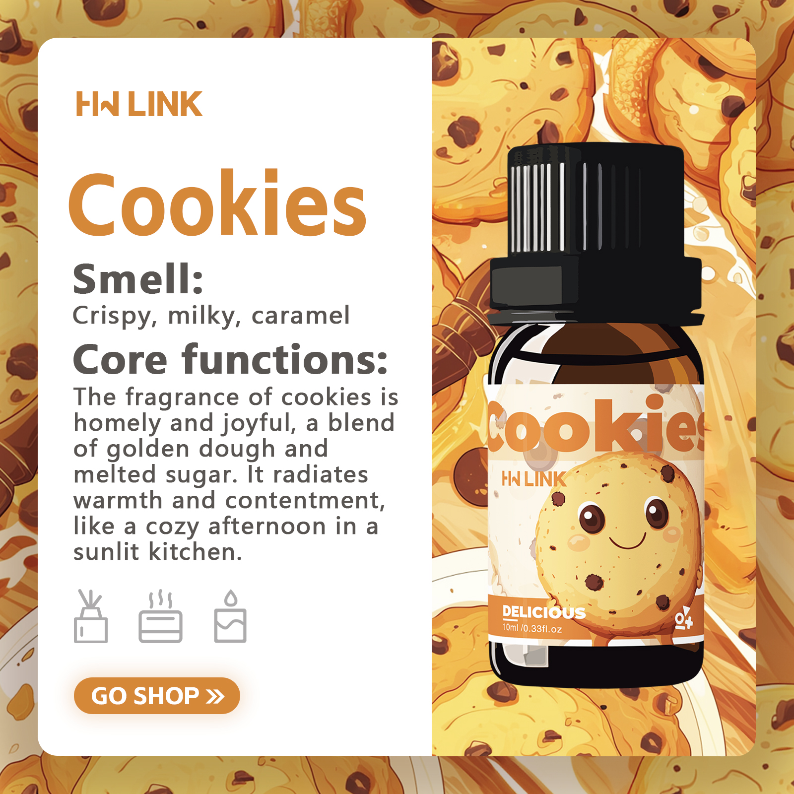 10ml Cookies Essential Oils  f - Soap Making Scents 评论和价格