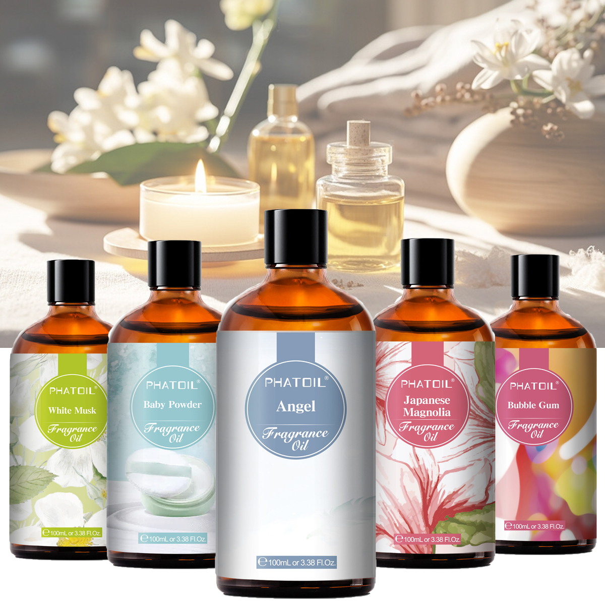 PHATOIL 100ml Aroma Fragrance  - Soap Making Scents 评论和价格