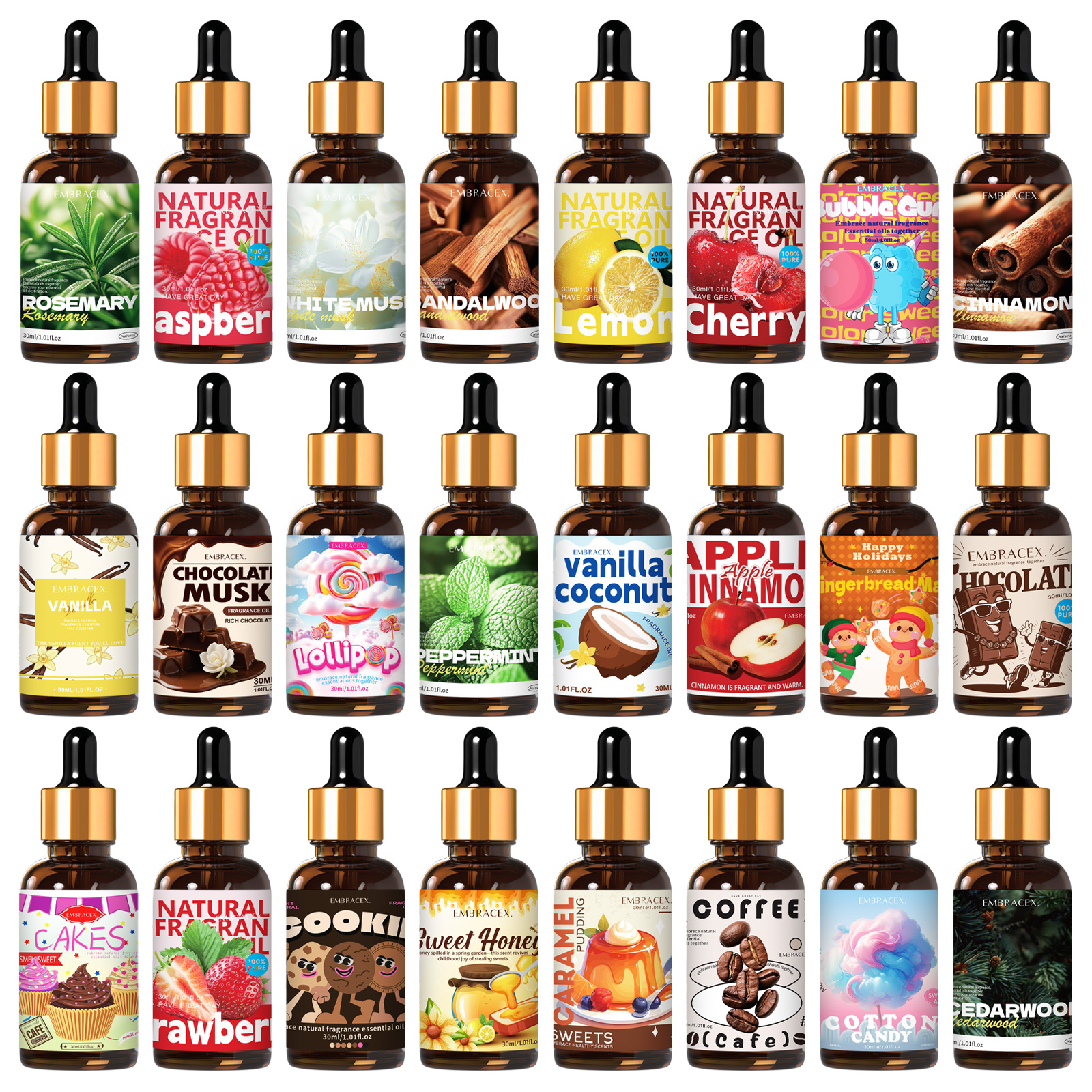 36 Type 30ml Essential Oil Lon - Soap Making Scents 评论和价格