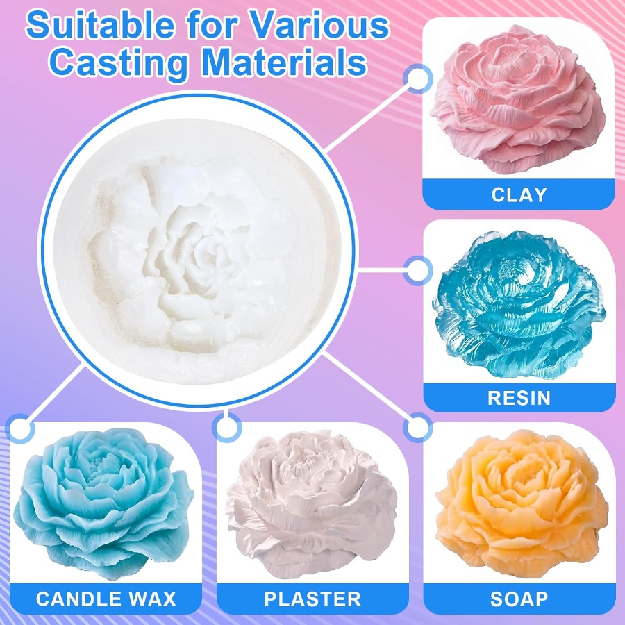 Silicone Mold Making Kit 136oz - Soap Making Kit 评论和价格