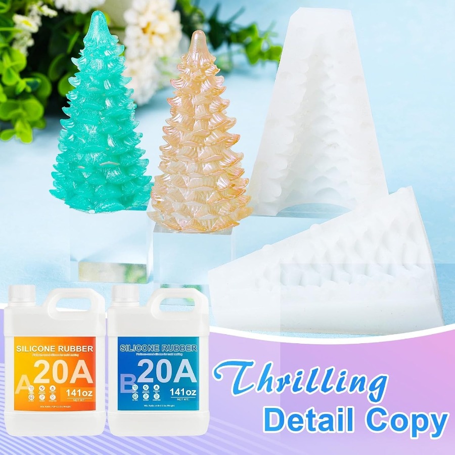 Silicone Mold Making Kit 136oz - Soap Making Kit 评论和价格