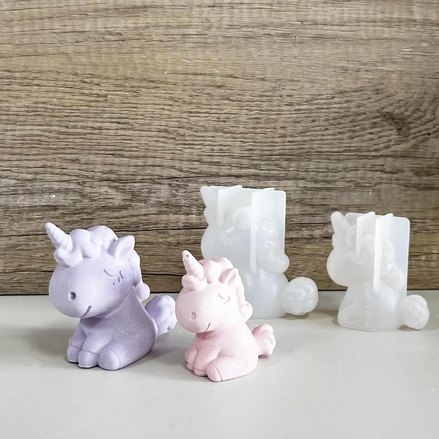 3D Geometric Silicone Unicorn  - Soap Making Gloves 评论和价格
