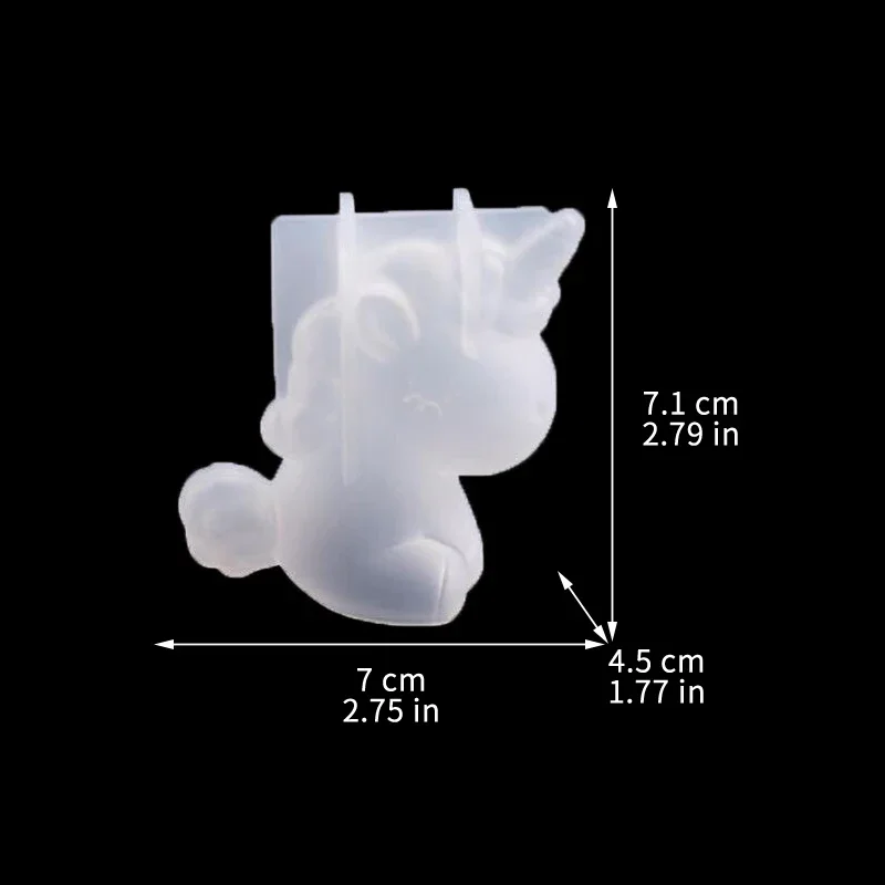 3D Geometric Silicone Unicorn  - Soap Making Gloves 评论和价格