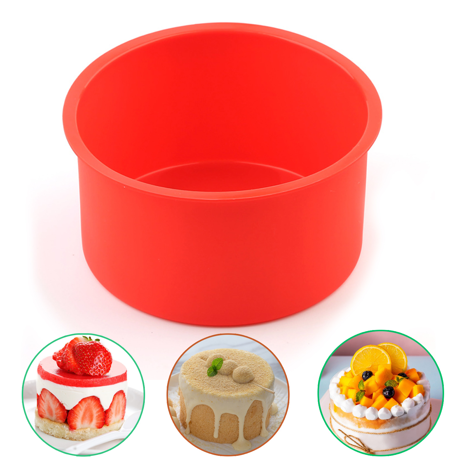 1 Piece of 4inch Round Silicon - Soap Making Scents 评论和价格