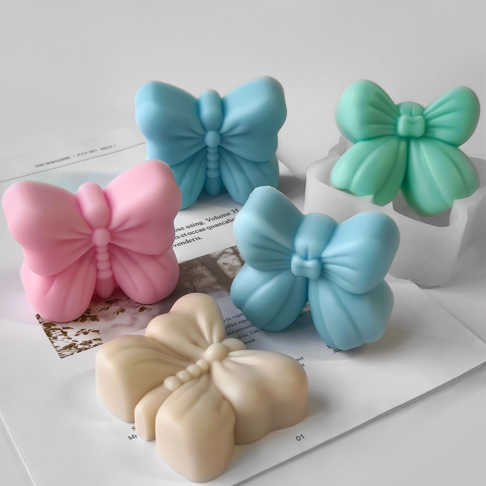 Butterfly Aroma Candle Plaster - Soap Making Scents 评论和价格