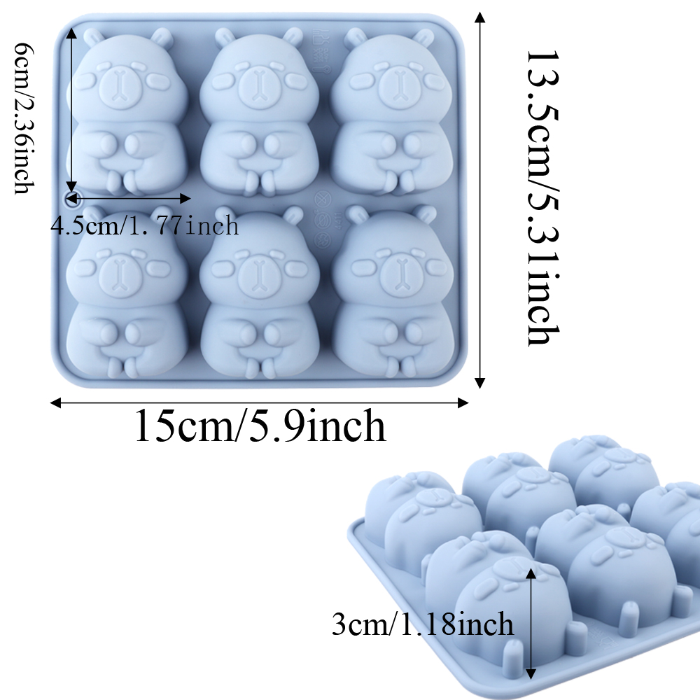 1 Silicone Cake Mold in the Sh - Soap Making Gloves 评论和价格