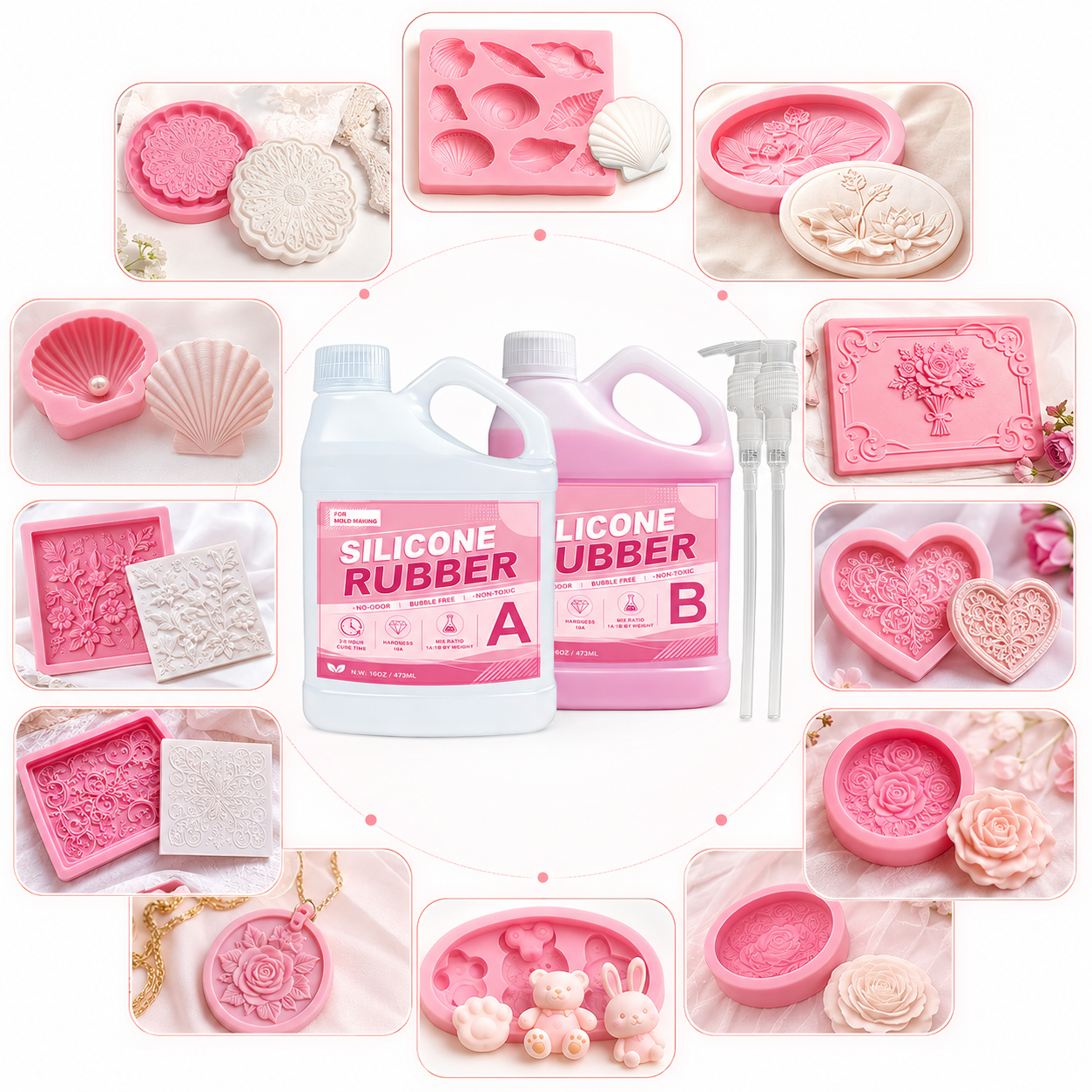 Liquid Silicone Rubber-Perform - Soap Making Kit 评论和价格