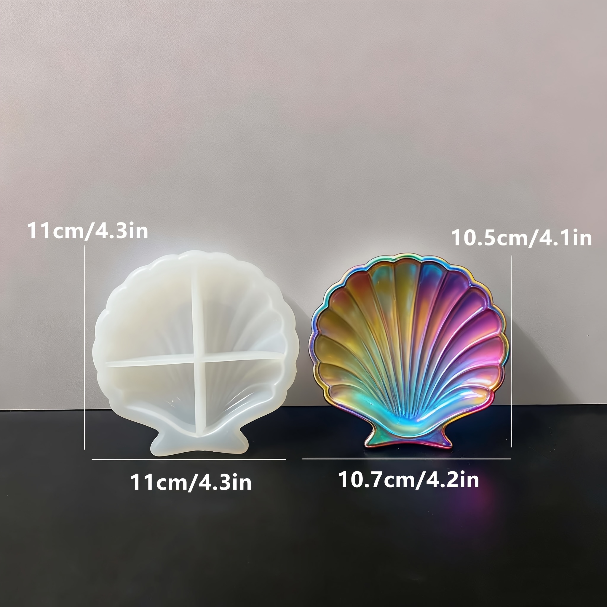1 piece of silicone shell resi - Soap Making Kit 评论和价格