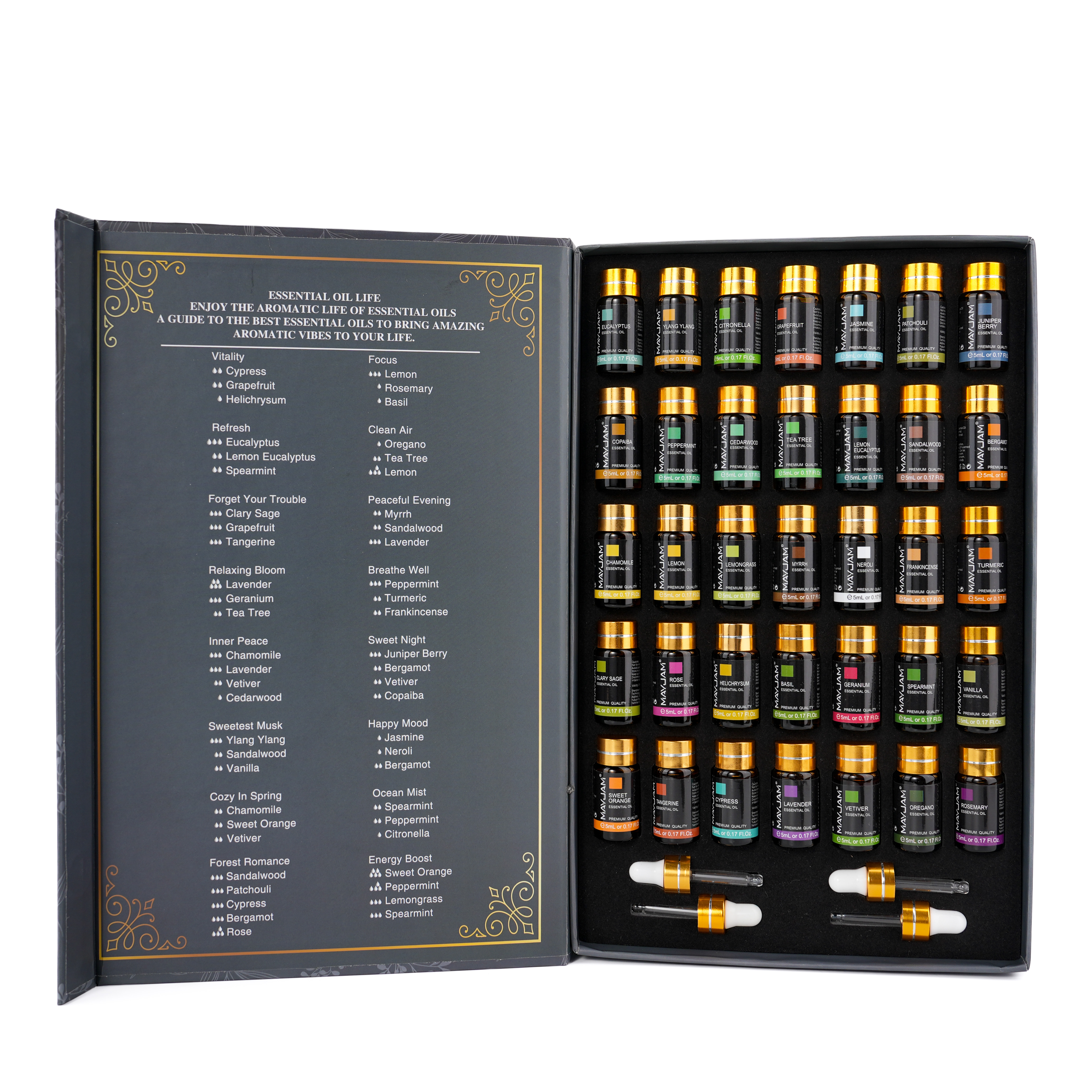 MAYJAM 35 Bottles Aromatherapy - Soap Making Oils 评论和价格