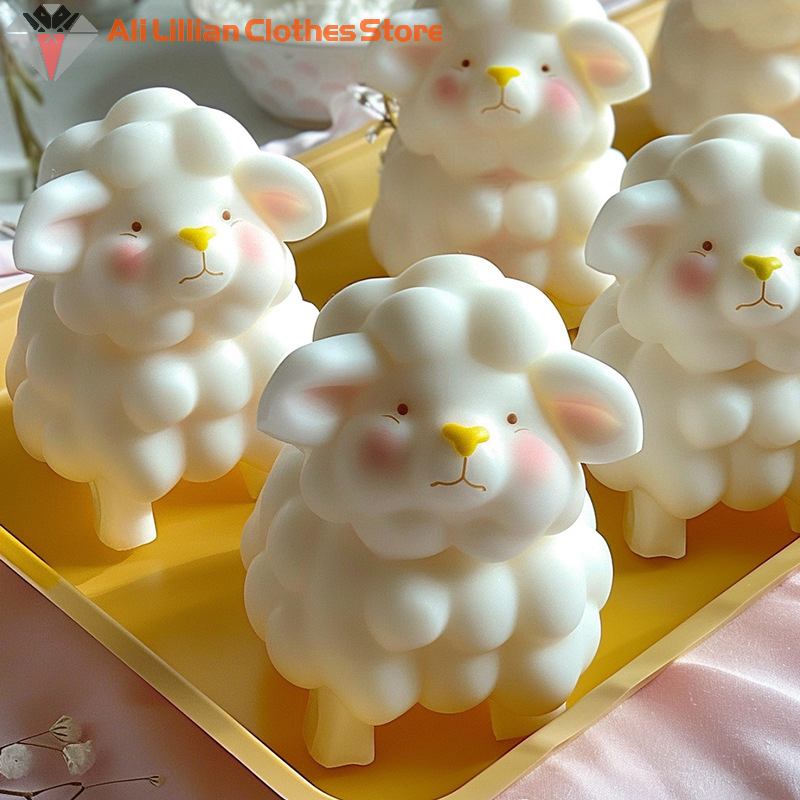 3D Sheep Shape Jelly Mold Kitc - Soap Making Gloves 评论和价格