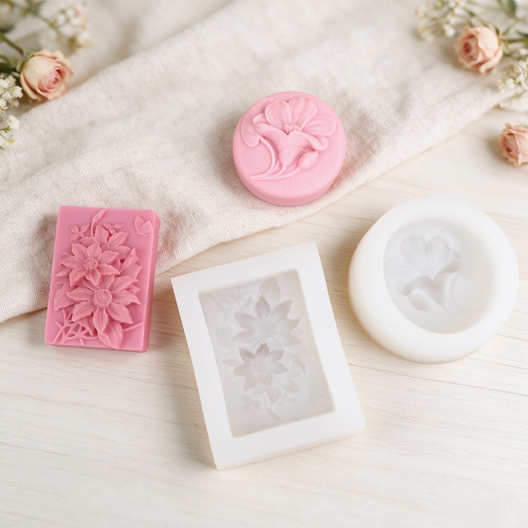 Vintage Floral Sunflower Silic - Soap Making Scents 评论和价格