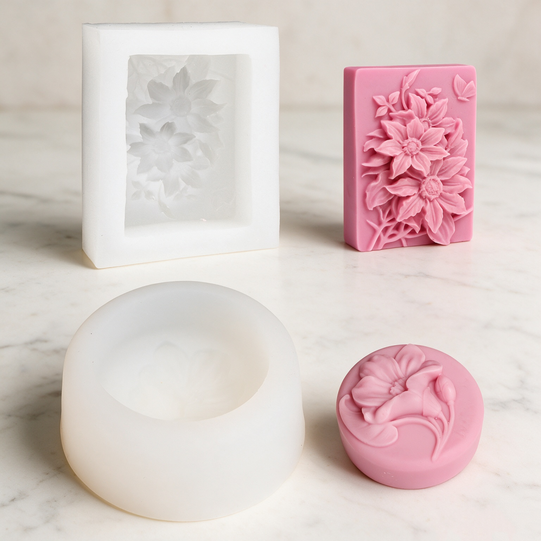 Vintage Floral Sunflower Silic - Soap Making Scents 评论和价格