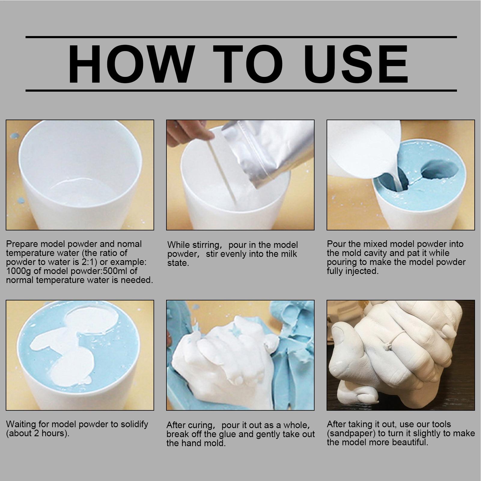 Baby Hand And Foot Casting Kit - Soap Making Kit 评论和价格