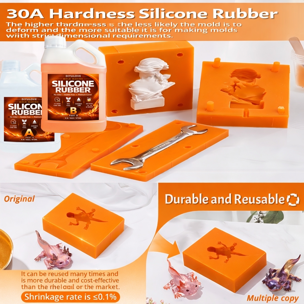 Liquid Silicone Rubber Kit,Hig - Soap Making Kit 评论和价格