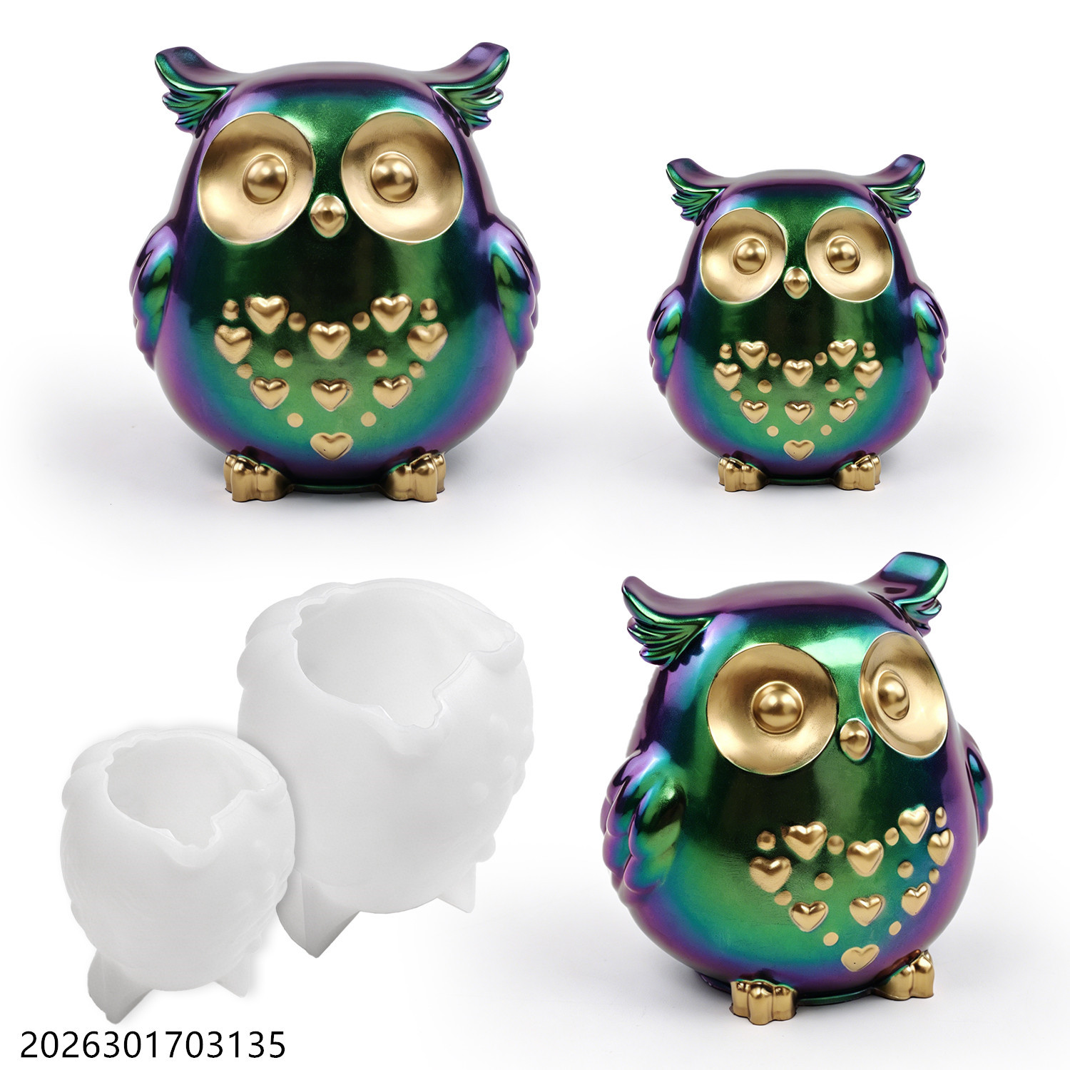 Owl Silicone Mold 3D Bird Shap - Soap Making Scents 评论和价格